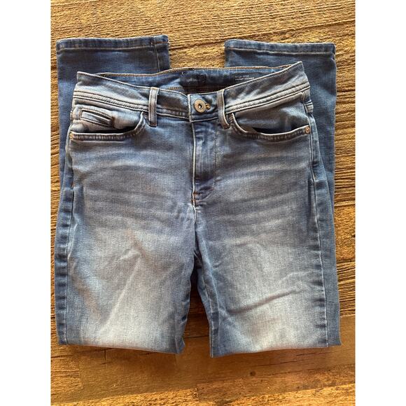 J. Jill Denim High-Rise Straight-Leg Ankle Jeans - Picture 3 of 8